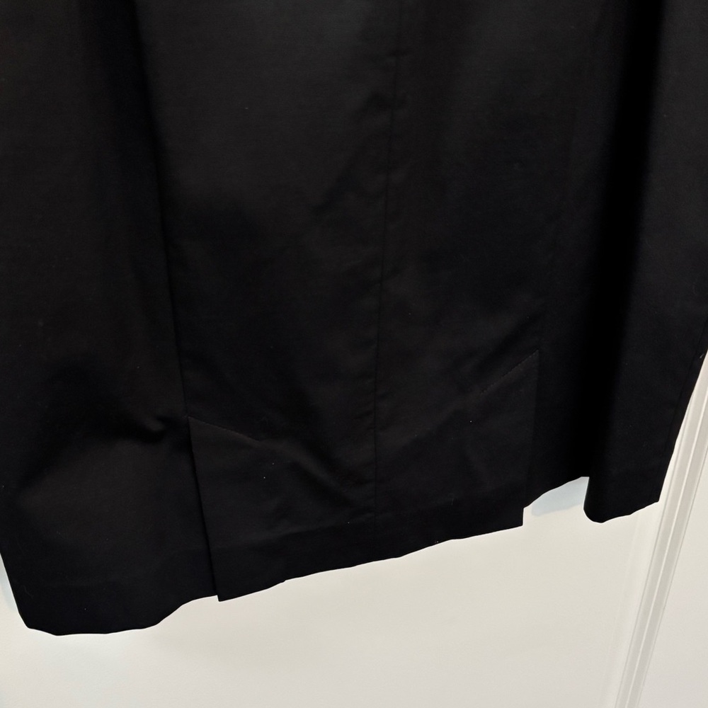 Banana Republic Black Sleeveless Midi Sheath Dress, size large. - Picture 5 of 6